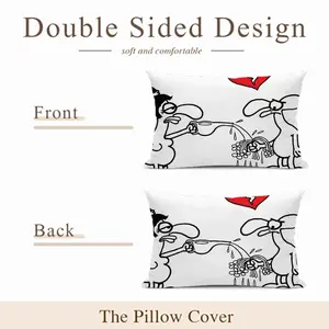 Failed Love Polyester Pillow (Rectangle, Multi-Size)