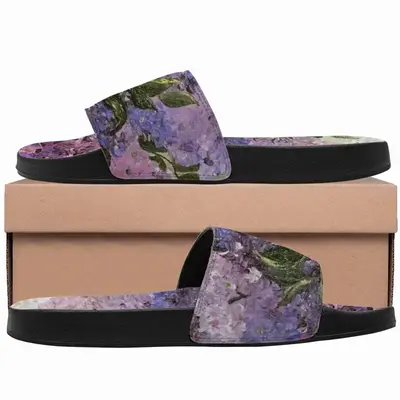 Men Lilac Slip On Slippers