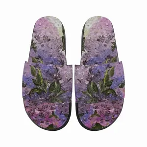 Men Lilac Slip On Slippers