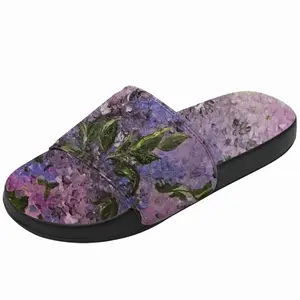 Men Lilac Slip On Slippers