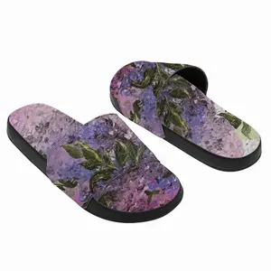 Men Lilac Slip On Slippers