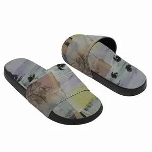 Men Memories In White 3 Slip On Slippers