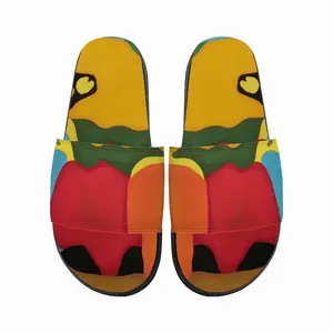 Men Floral Punch Slip On Slippers