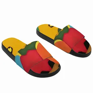 Men Floral Punch Slip On Slippers