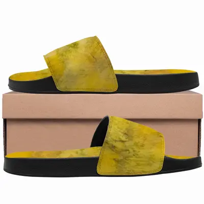 Men Yellow Slip On Slippers