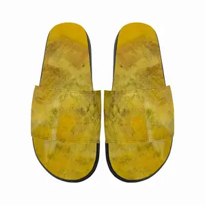 Men Yellow Slip On Slippers