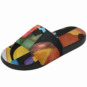 Men Windows Slip On Slippers