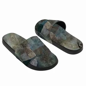 Men Shapes And Square Slip On Slippers