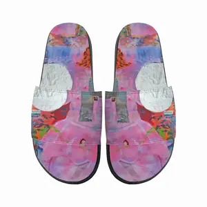 Men Queen Mother Slip On Slippers