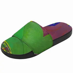 Men Green Woman Slip On Slippers