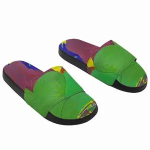 Men Green Woman Slip On Slippers