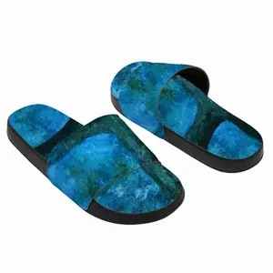 Men Walk In The Forest Slip On Slippers