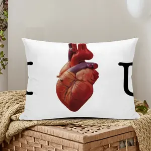 I Love You Polyester Pillow (Rectangle, Multi-Size)