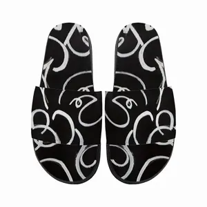 Men Chalkboard Memories Slip On Slippers