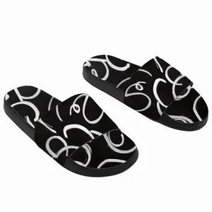 Men Chalkboard Memories Slip On Slippers