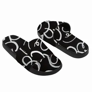 Men Chalkboard Memories Slip On Slippers