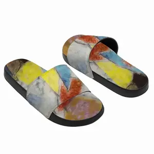 Men Heart Slip On Slippers