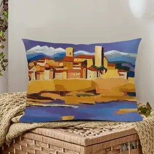 Antibes In The Spring Polyester Pillow (Rectangle, Multi-Size)