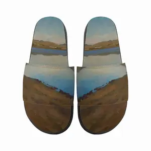 Men Mirror Of The Lakes Of Khakassia Slip On Slippers