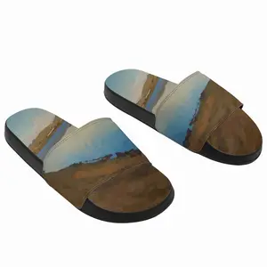 Men Mirror Of The Lakes Of Khakassia Slip On Slippers