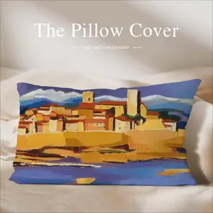 Antibes In The Spring Polyester Pillow (Rectangle, Multi-Size)