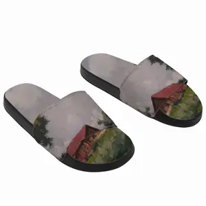 Men Crane Nest Slip On Slippers