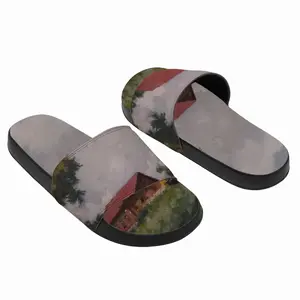 Men Crane Nest Slip On Slippers