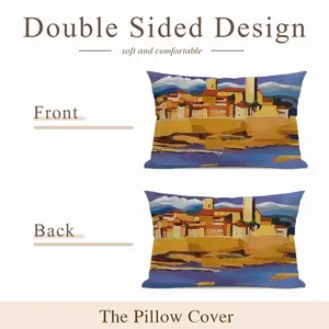 Antibes In The Spring Polyester Pillow (Rectangle, Multi-Size)