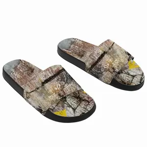 Men Yellow Arrows 2 Slip On Slippers