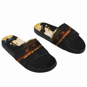 Men River Of Metal Slip On Slippers