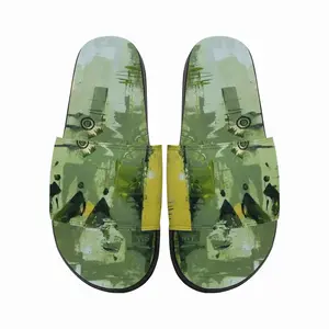 Men Golden #02 Slip On Slippers