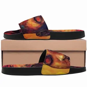 Men Colorful Meditation Slip On Slippers