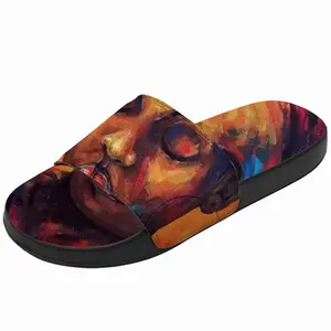 Men Colorful Meditation Slip On Slippers