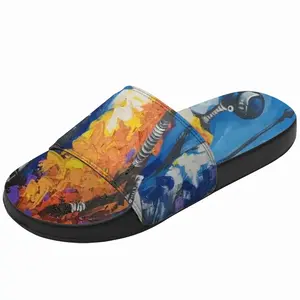 Men Massai Queen And Warriors Slip On Slippers