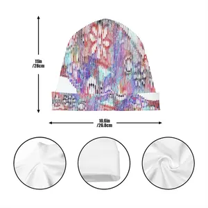 The Combi Of Peace And Love Skull Cap