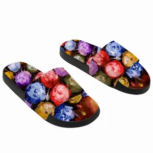 Men Beautiful Like Roses Slip On Slippers