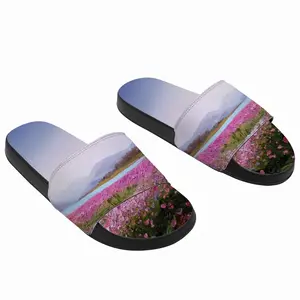 Men Pink Evening Slip On Slippers