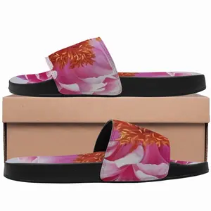 Men Coral Charm Peony Slip On Slippers