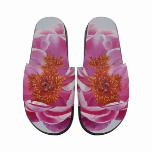 Men Coral Charm Peony Slip On Slippers