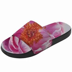 Men Coral Charm Peony Slip On Slippers