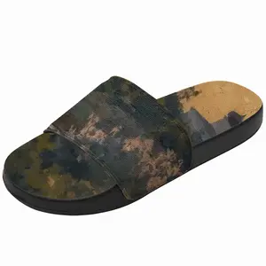 Men Golden Sunset Slip On Slippers