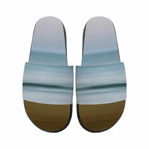 Men Liquid Sea #098 Slip On Slippers