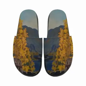 Men Blue Mountains Slip On Slippers