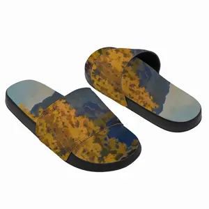 Men Blue Mountains Slip On Slippers