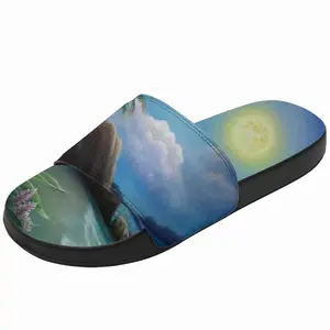 Men Moonlight Night Slip On Slippers