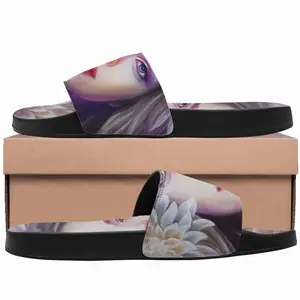 Men Floral Queen Slip On Slippers