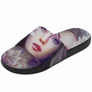 Men Floral Queen Slip On Slippers