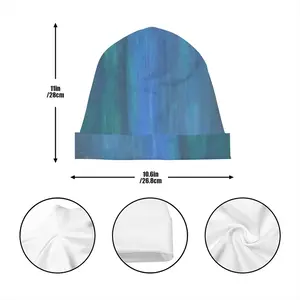 Emerald And Blue I Skull Cap