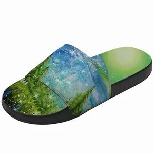 Men Mysterious Full Moon Slip On Slippers