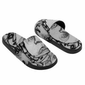 Men All Things Are Not Black And White Slip On Slippers